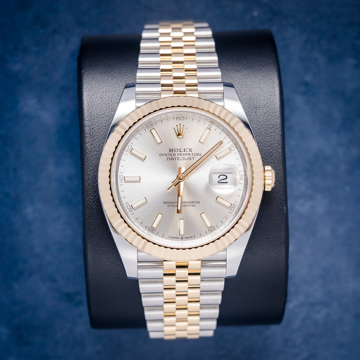 Rolex Datejust 126333 Steel & Yellow Gold – front