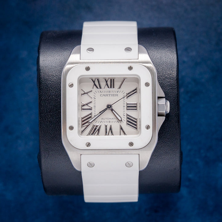 Cartier Santos 100 Automatic W20129U2 – front
