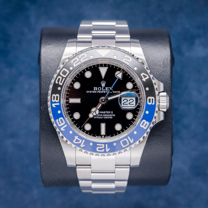 Rolex GMT-Master II 126710BLNR – front