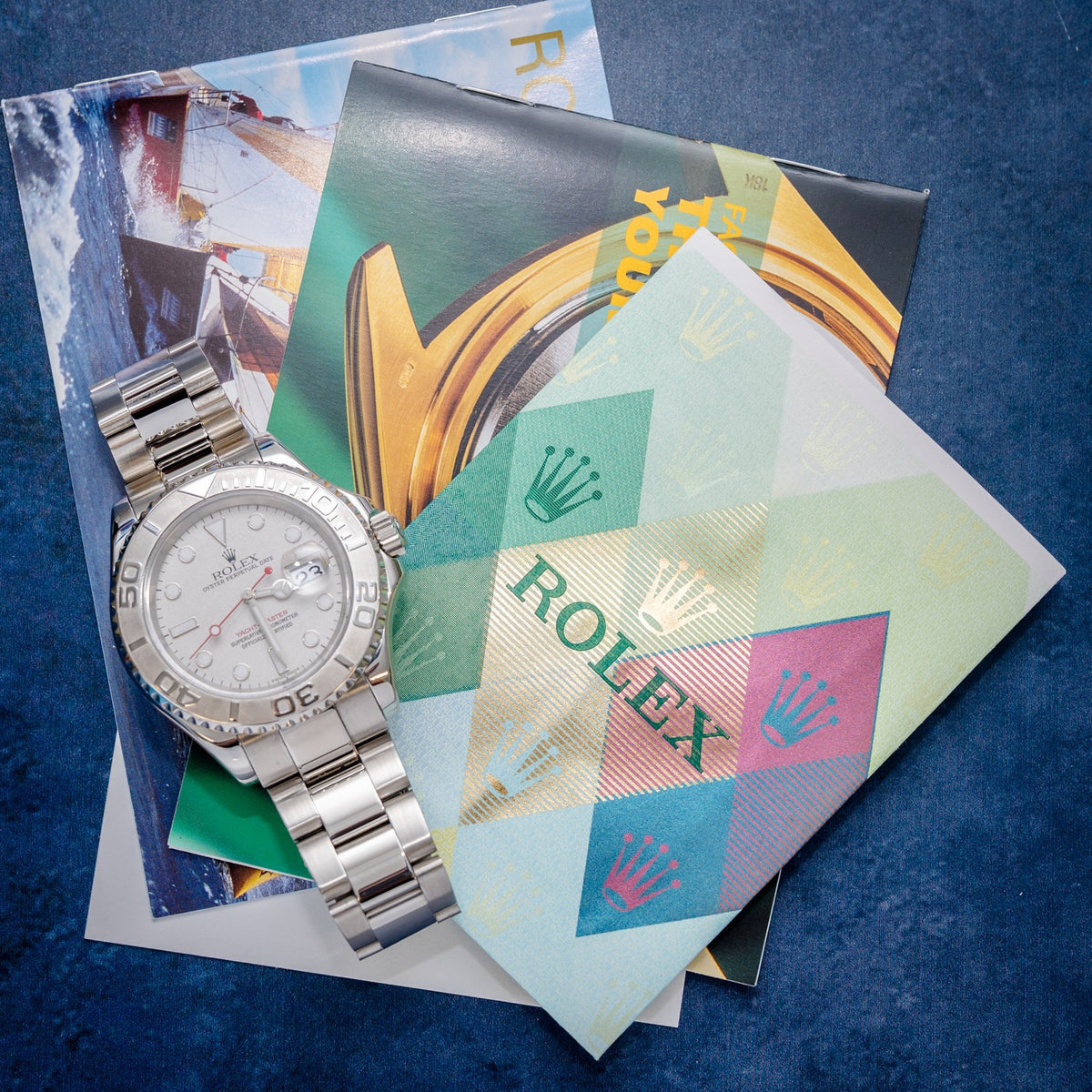 Rolex Yacht-Master 16622 Steel – detail