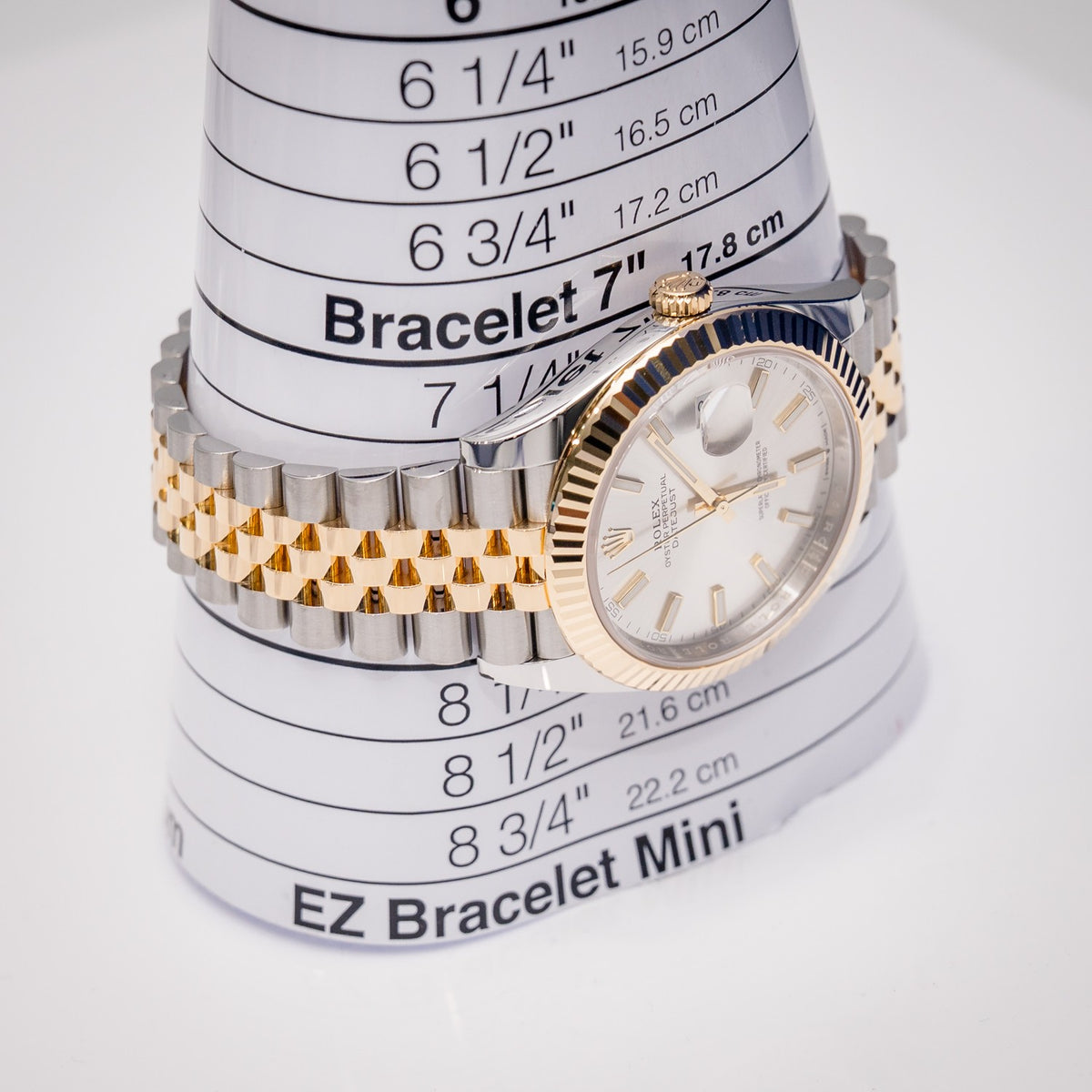 Rolex Datejust 126333 Steel & Yellow Gold – detail
