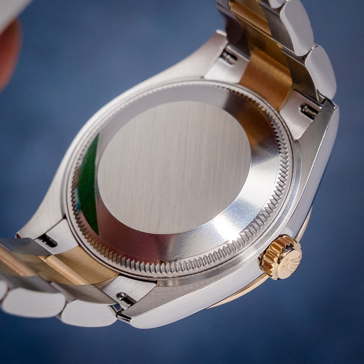 Rolex Datejust 278273 Steel & Yellow Gold Silver Diamond Dial – bracelet