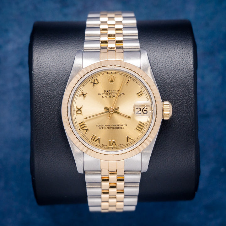 Rolex Datejust 68273 Steel & Yellow Gold – front