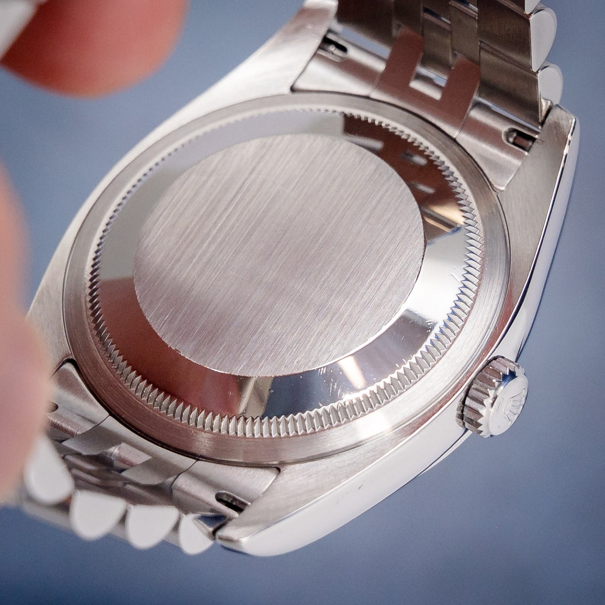 Rolex Datejust 116200 Steel Black Index Dial – bracelet