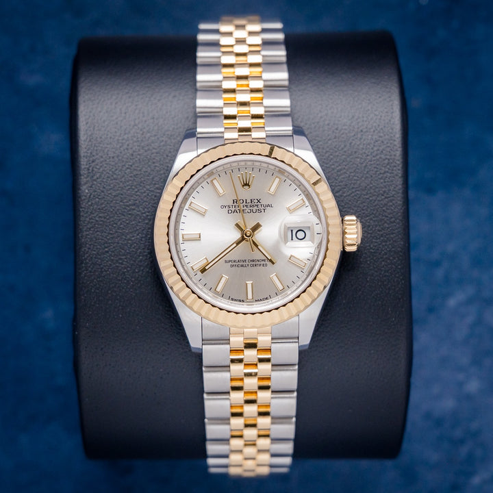 Rolex Datejust 279173 Steel & Yellow Gold Silver Index Dial – front