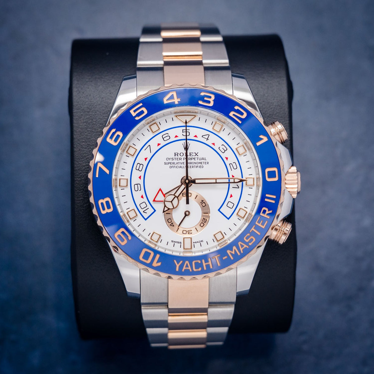 Rolex Yacht-Master II 116681 Steel & Rose Gold – front