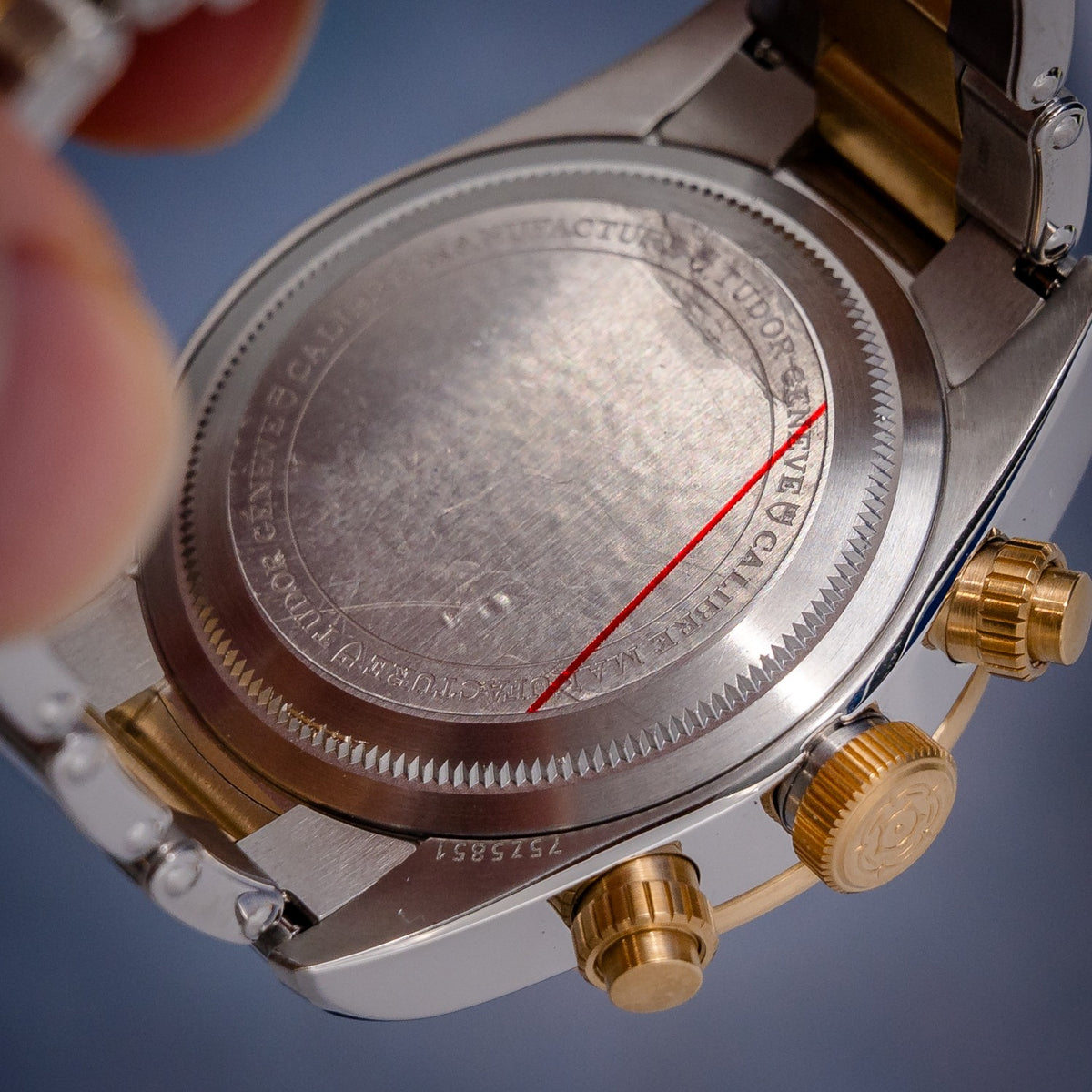 Tudor Black Bay M79363N Steel & Yellow Gold Champagne Dial – bracelet