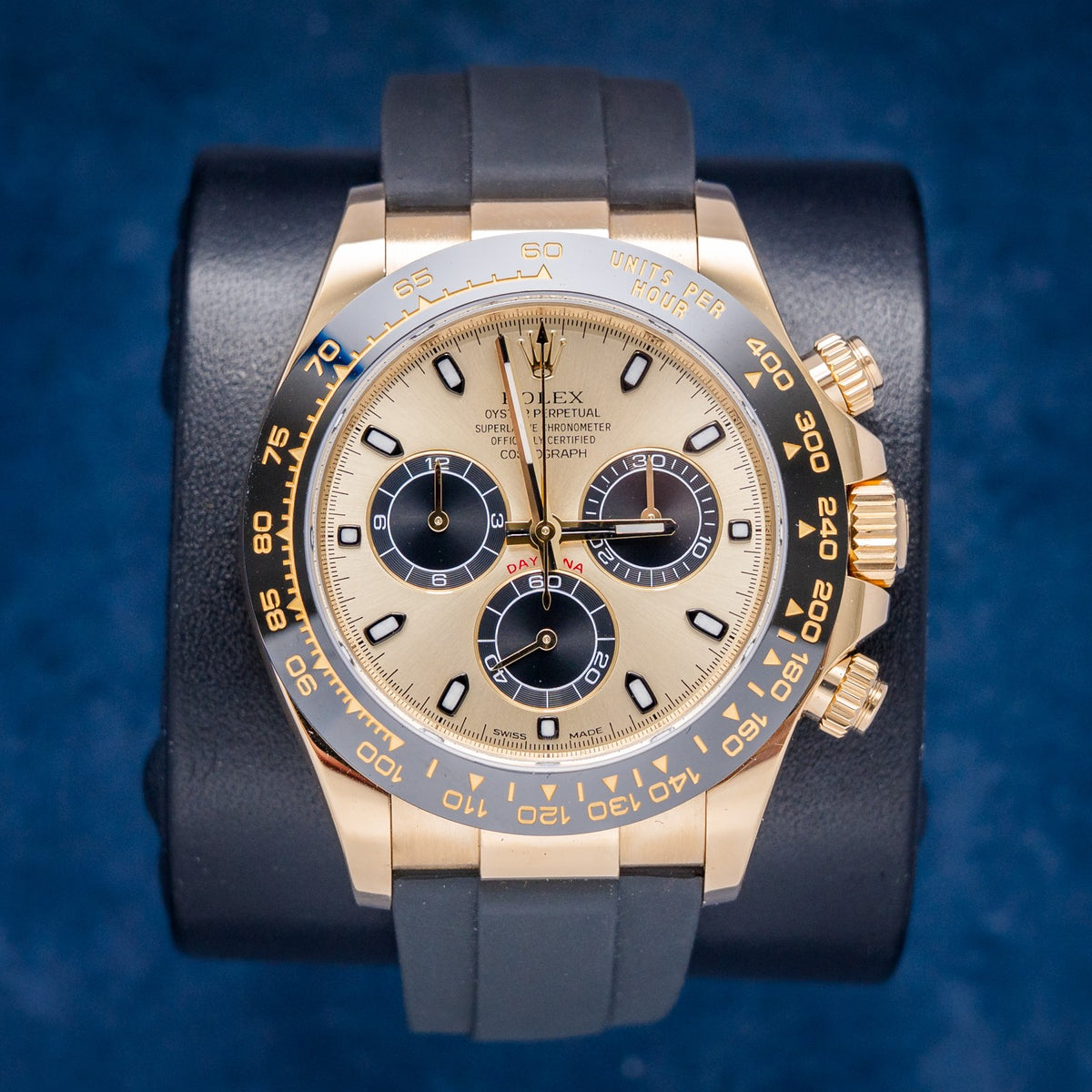 Rolex Oysterflex Daytona 116518LN Yellow Gold – front