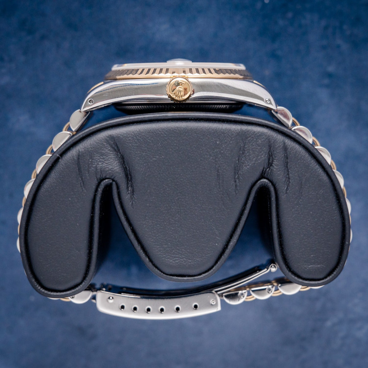 Rolex Datejust 16233 Steel & Yellow Gold Index Dial – caseback