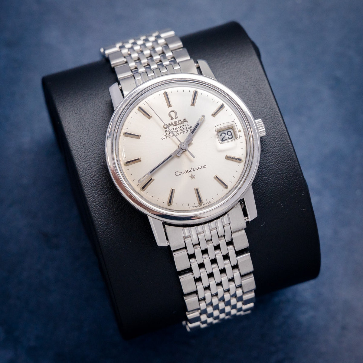 Omega Constellation – dial close-up