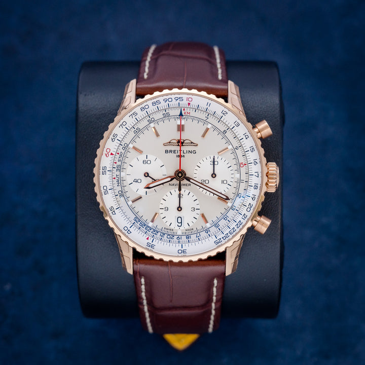Breitling Navitimer B01 RB0139 Rose Gold – front
