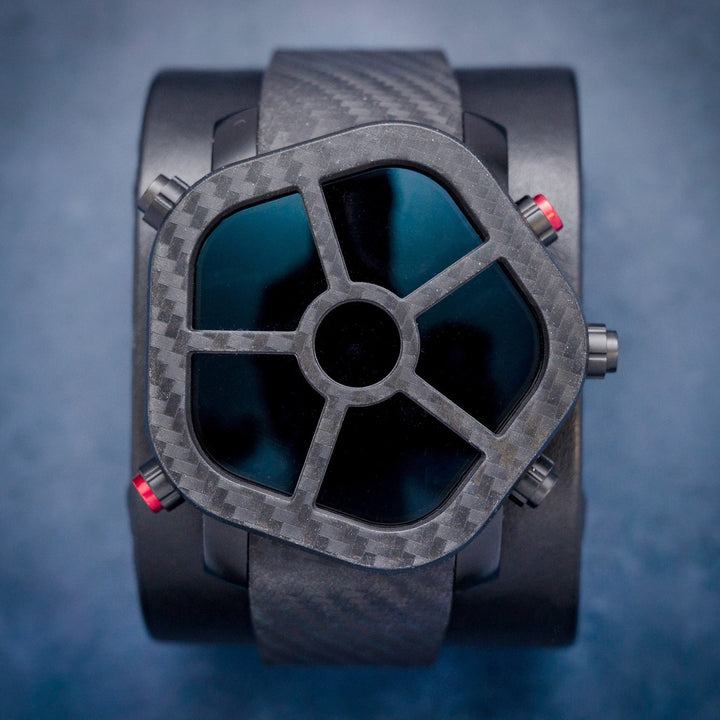 Jacob & Co. . Ghost Carbon JC-330.100.1 / JC-GST-CBN – front