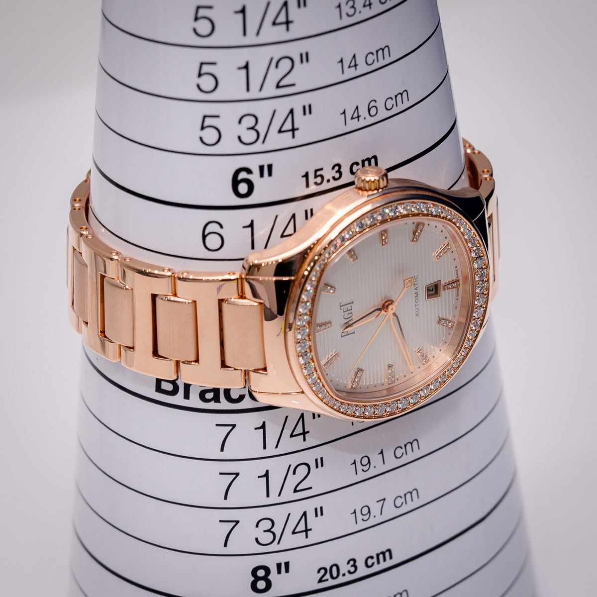 Piaget Polo Date Diamonds Rose Gold White Dial 36mm G0A46020 - [IB??]