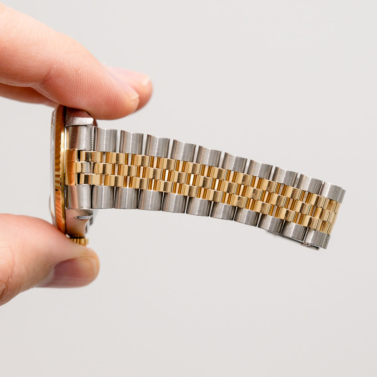 Rolex Datejust 16233 Steel & Yellow Gold – dial close-up