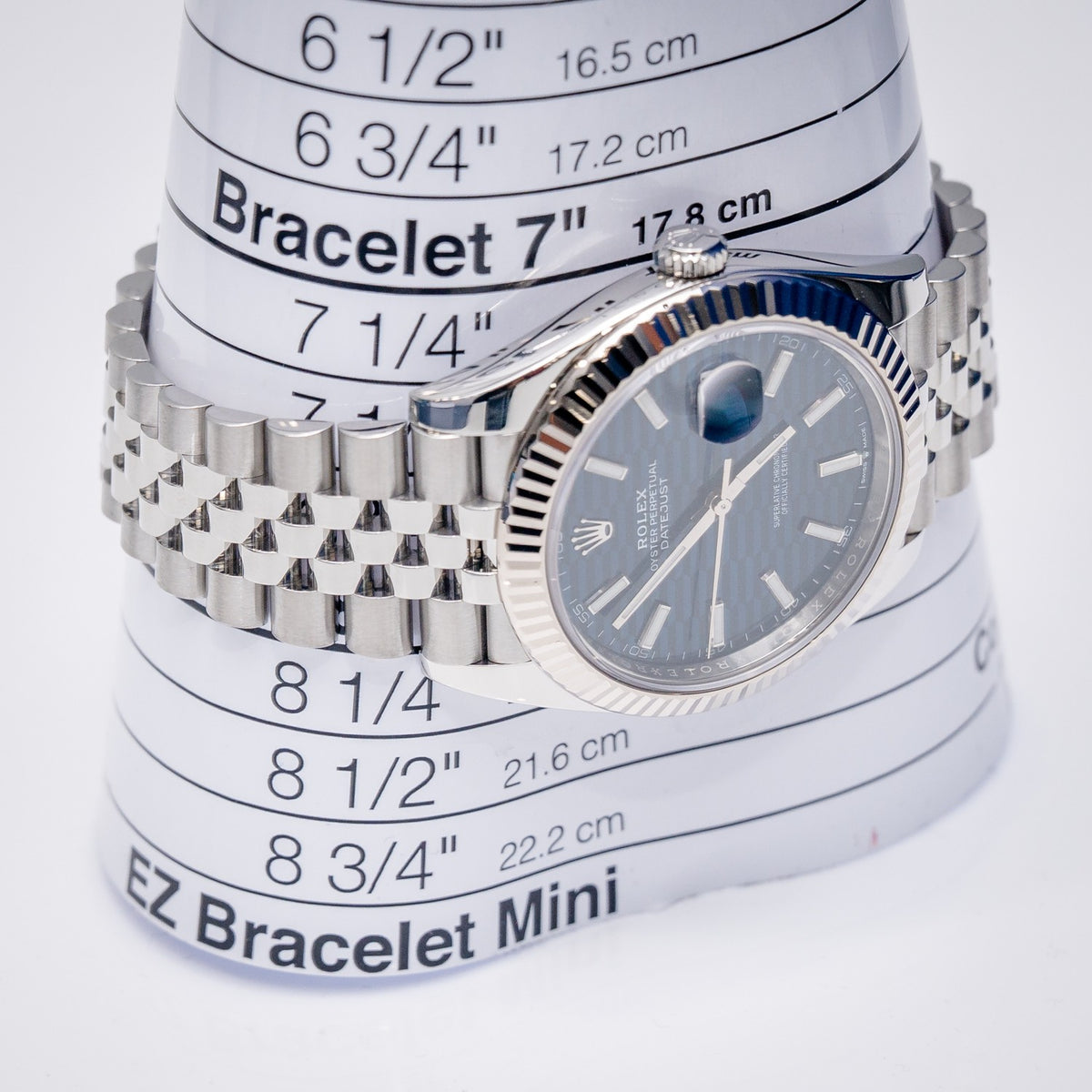 Rolex Datejust 126334 Steel & White Gold – detail
