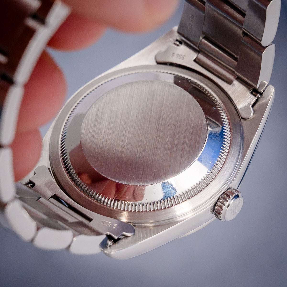 Rolex Datejust 16200 Steel Silver Index Dial – bracelet