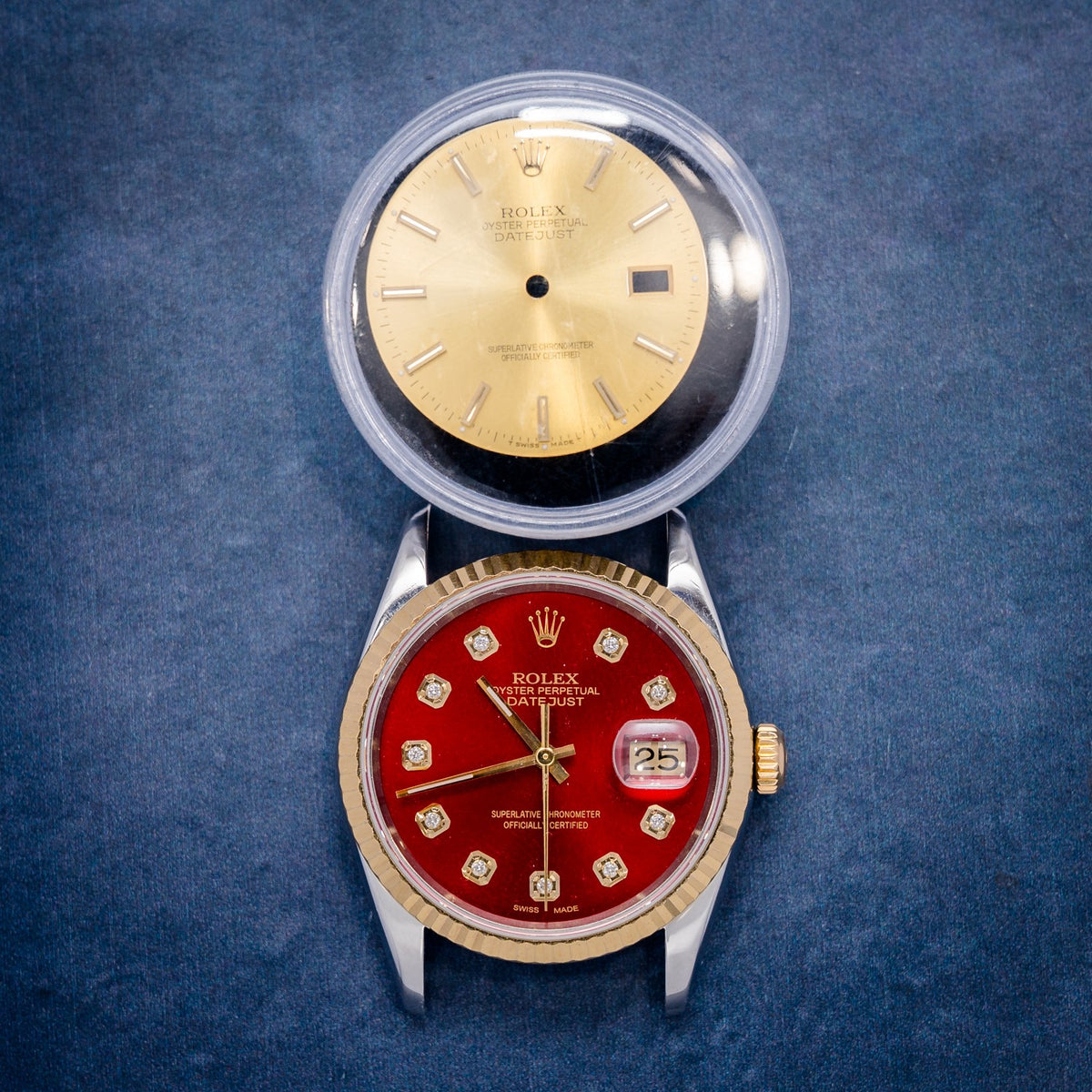 Rolex Datejust 16233 Steel & Yellow Gold – front