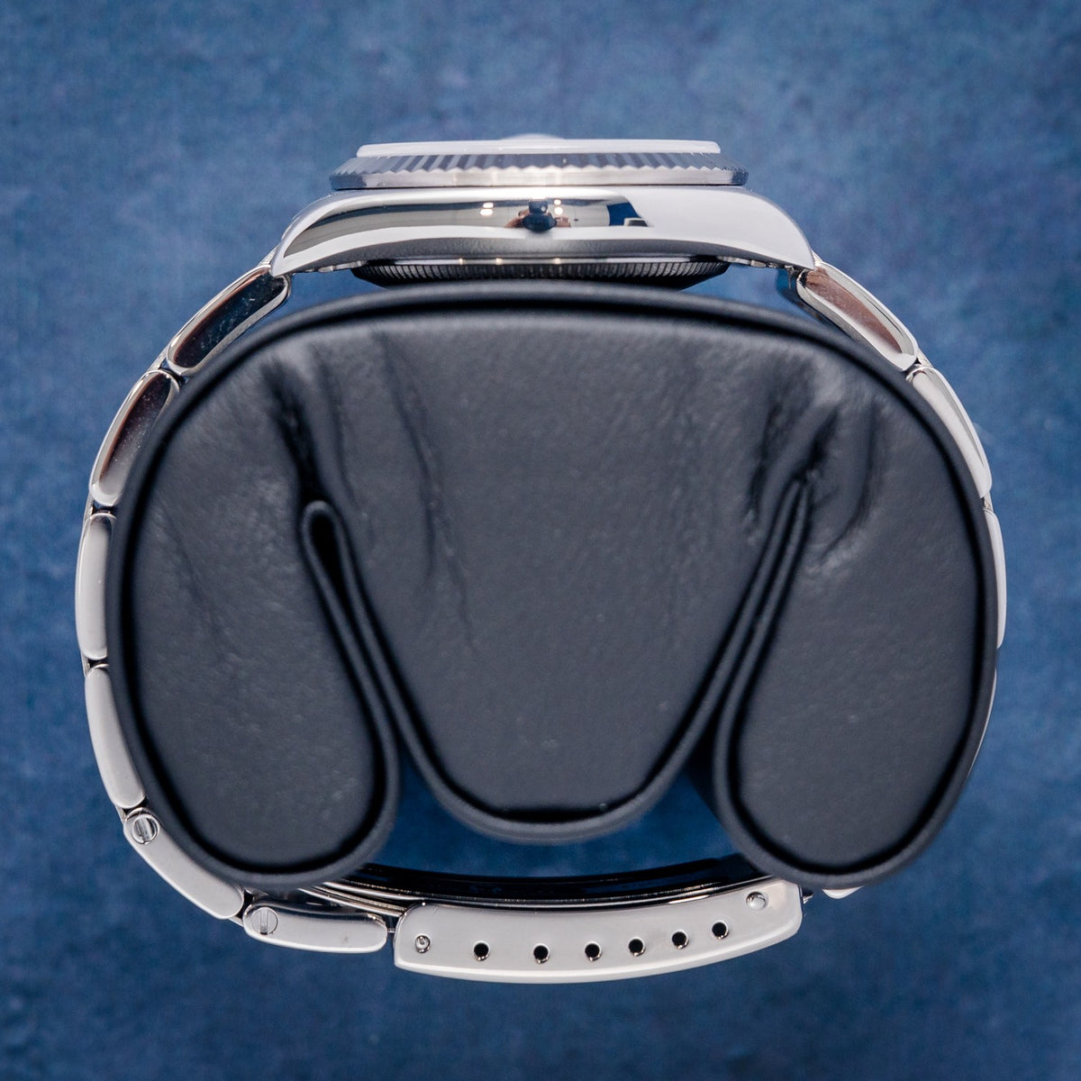 Rolex Datejust 78274 Steel Blue Index Dial – caseback