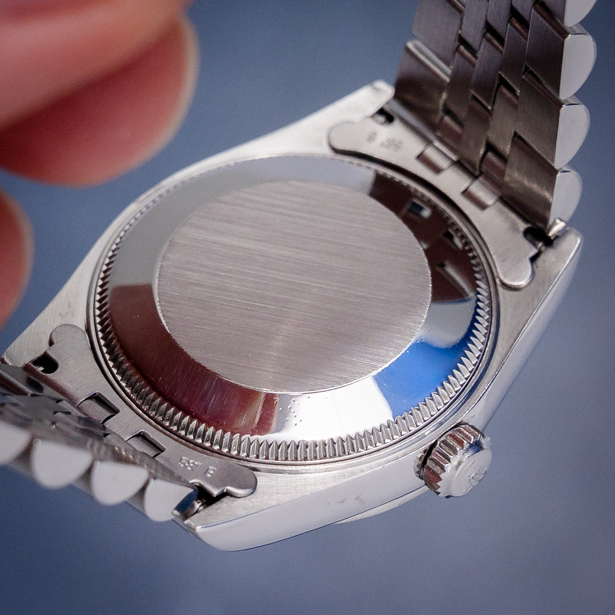 Rolex Datejust 78240 Silver Stick Dial – bracelet