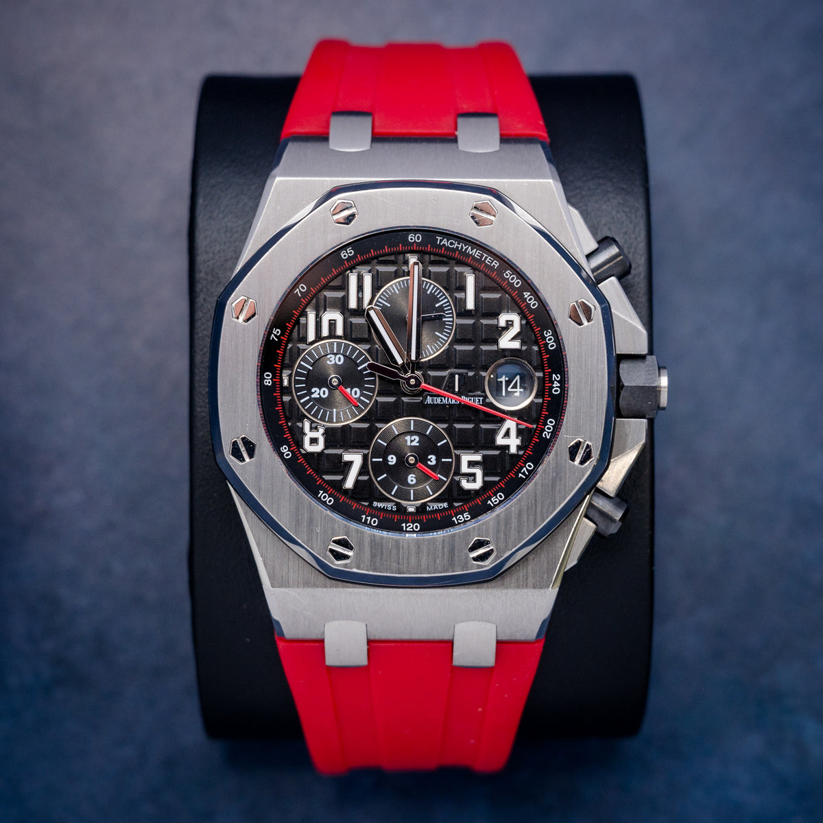 Audemars Piguet Royal Oak Offshore 26470ST.OO.A101CR.01 Ceramic Ceramic Pushers Black Dial – front