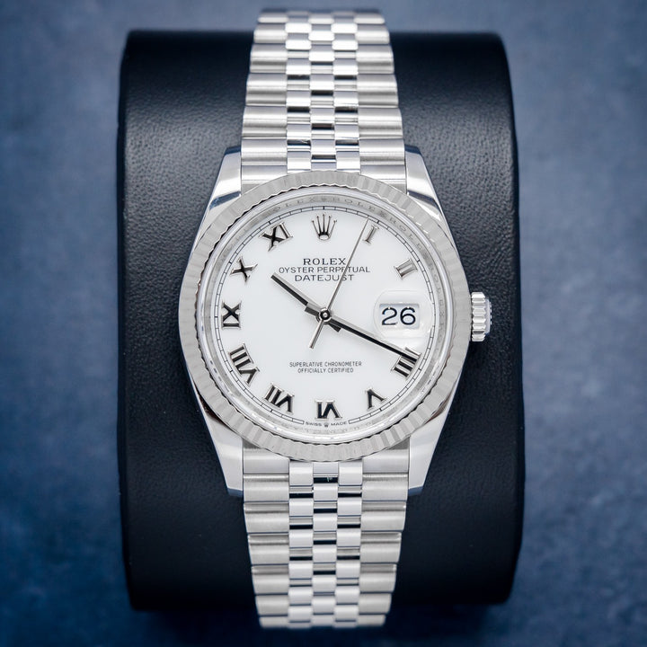 Rolex Datejust 126234 Steel & White Gold – front