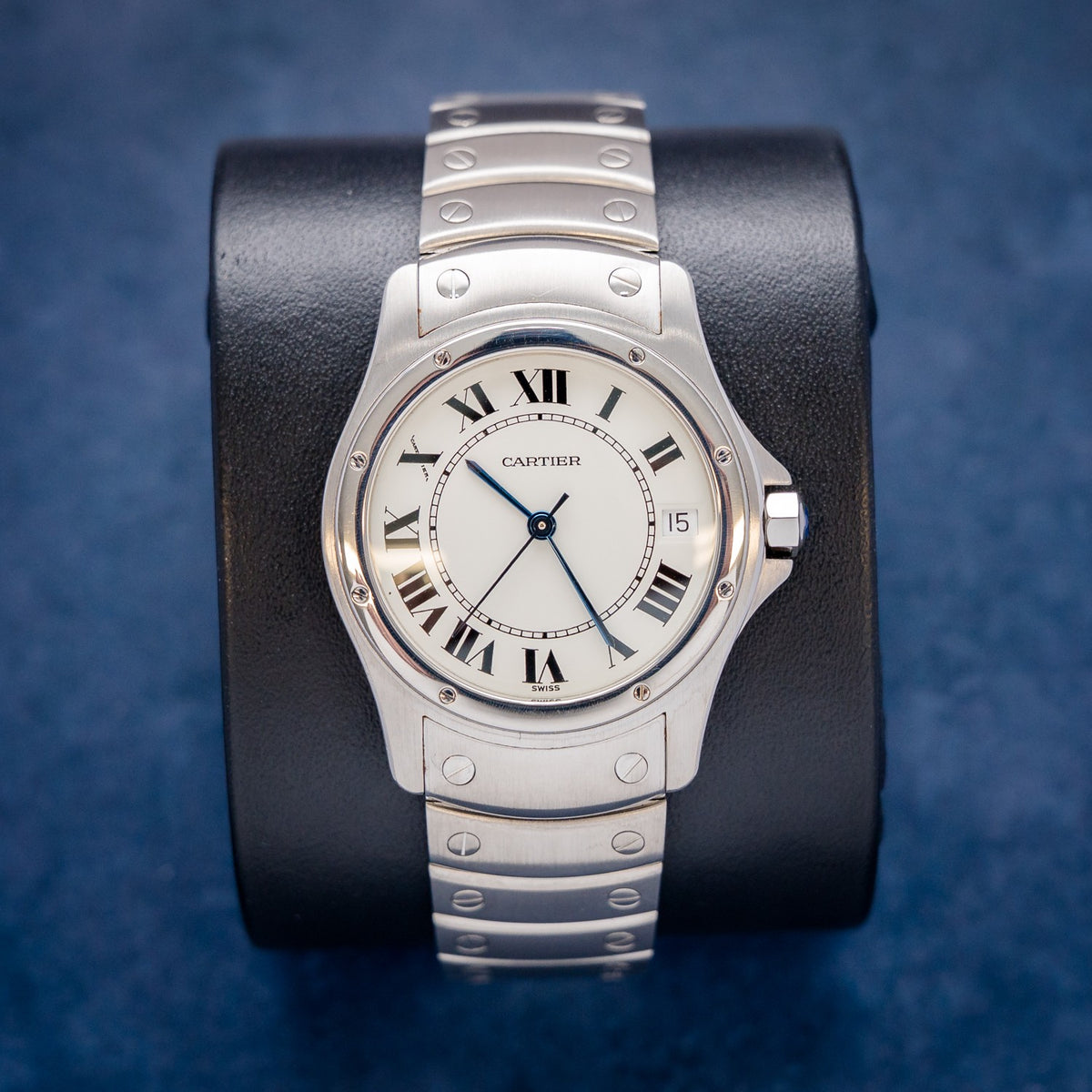 Cartier Santos Ronde 1920 / 1920-1 Steel – front