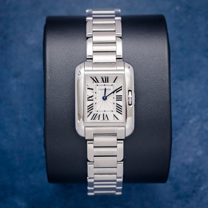 Cartier Tank Anglaise 3485 Steel – front