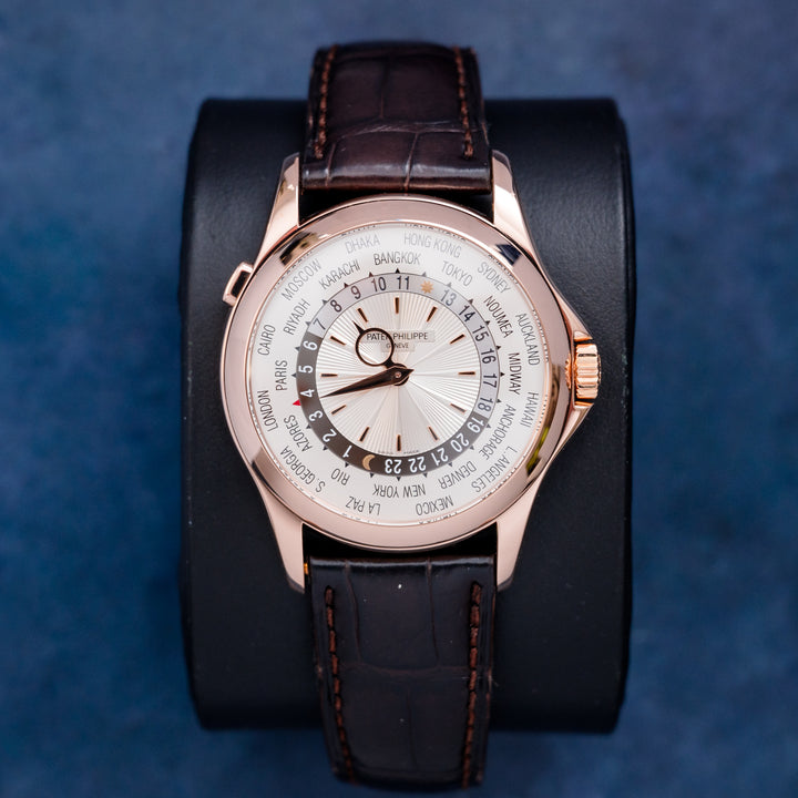 Patek Philippe World Time 5130R-001 Rose Gold – front