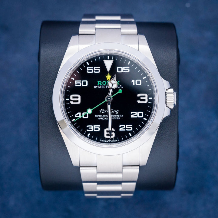 Rolex Air-King 126900 Steel Black Dial – front