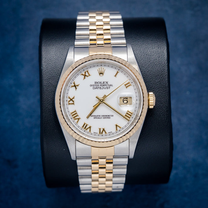 Rolex Datejust 16233 Steel & Yellow Gold – front