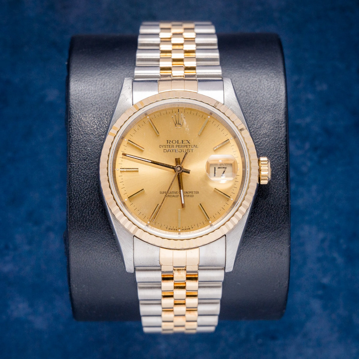 Rolex Datejust 16233 Steel & Yellow Gold – front