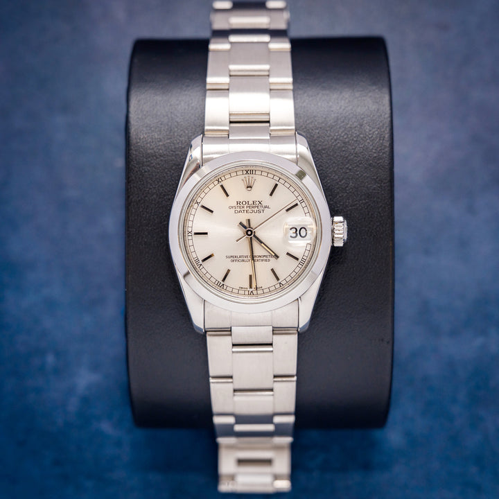 Rolex Datejust 68240 Steel Silver Index Dial – front