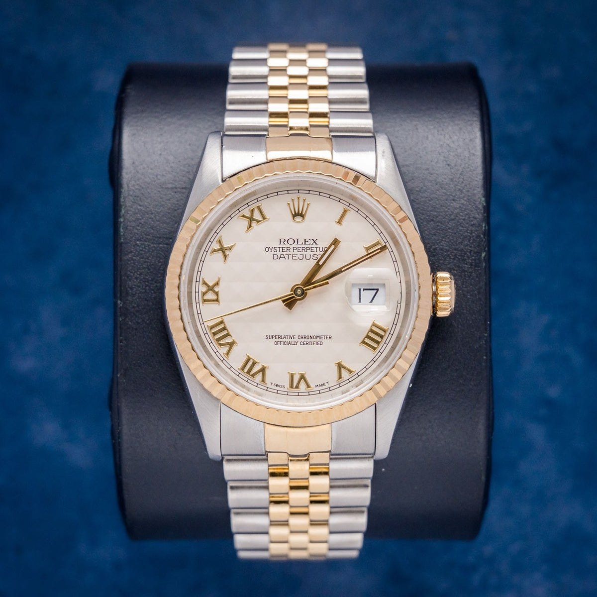 Rolex Datejust 16233 Steel & Yellow Gold – front
