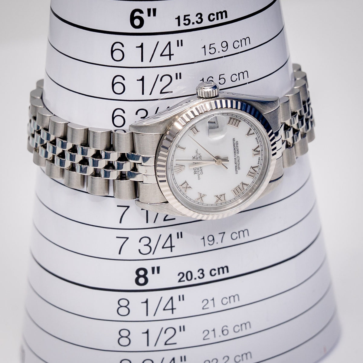 Rolex Datejust 68274 Steel – detail