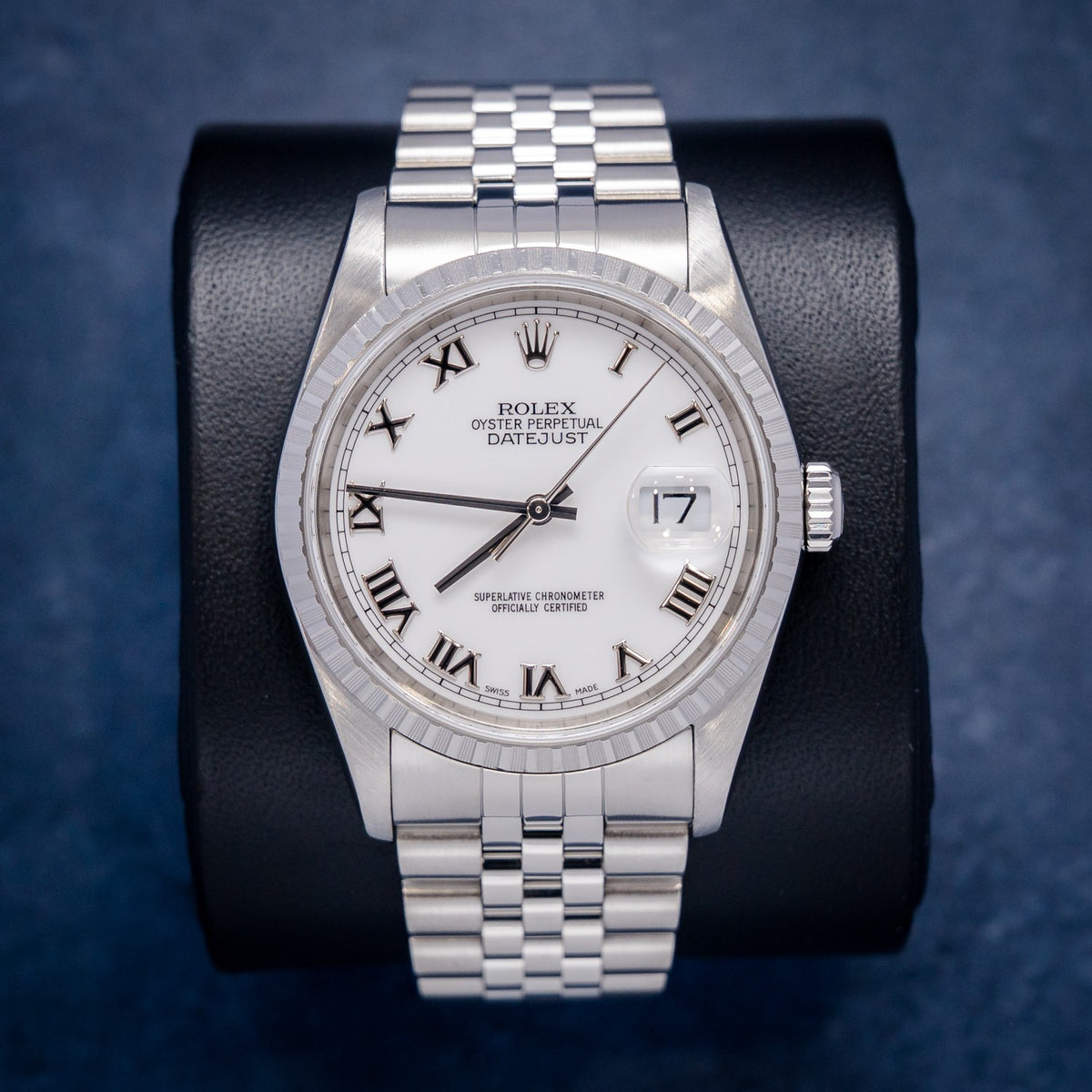 Rolex Datejust 16220 Steel – front