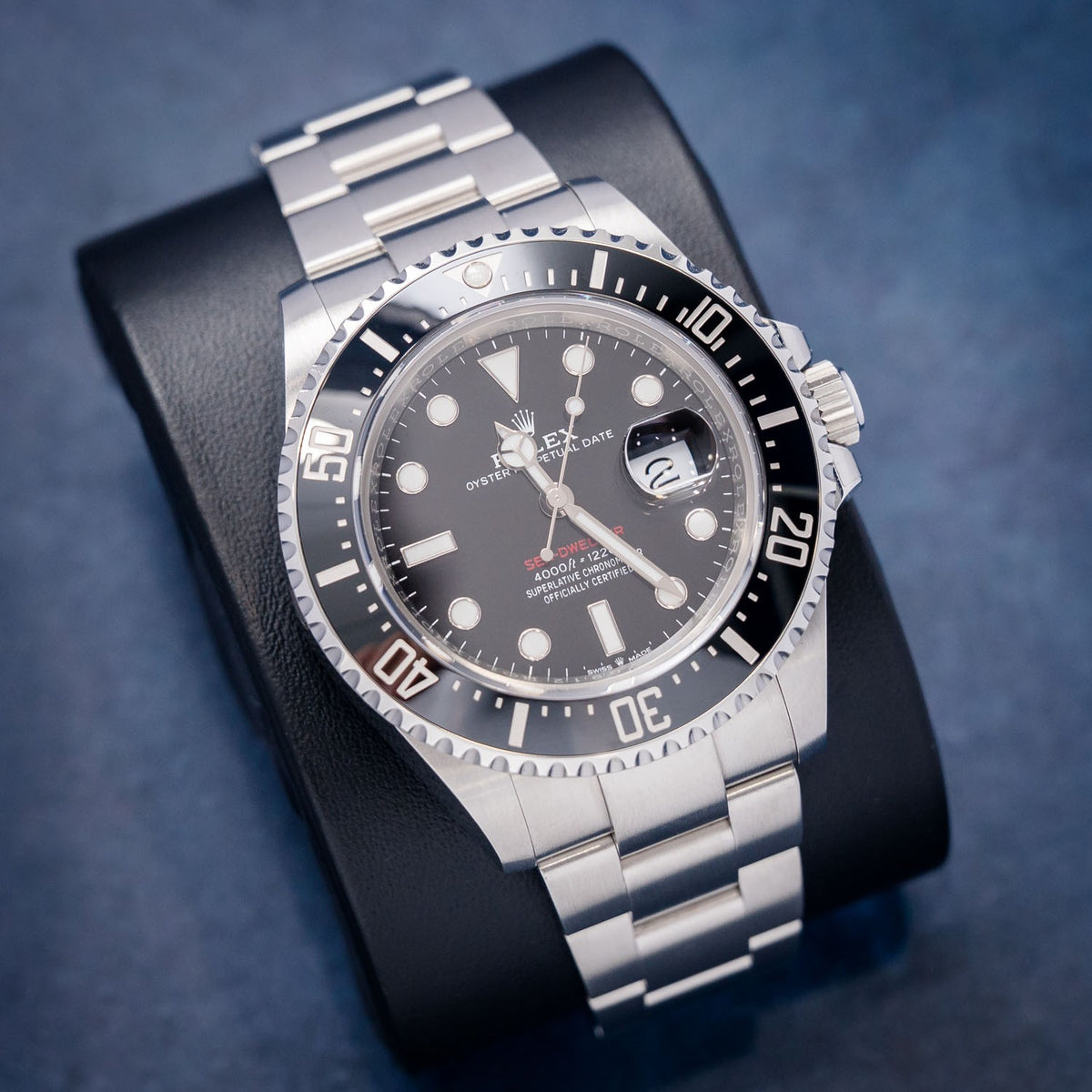 Rolex Deepsea-Dweller 126600 Steel – dial close-up