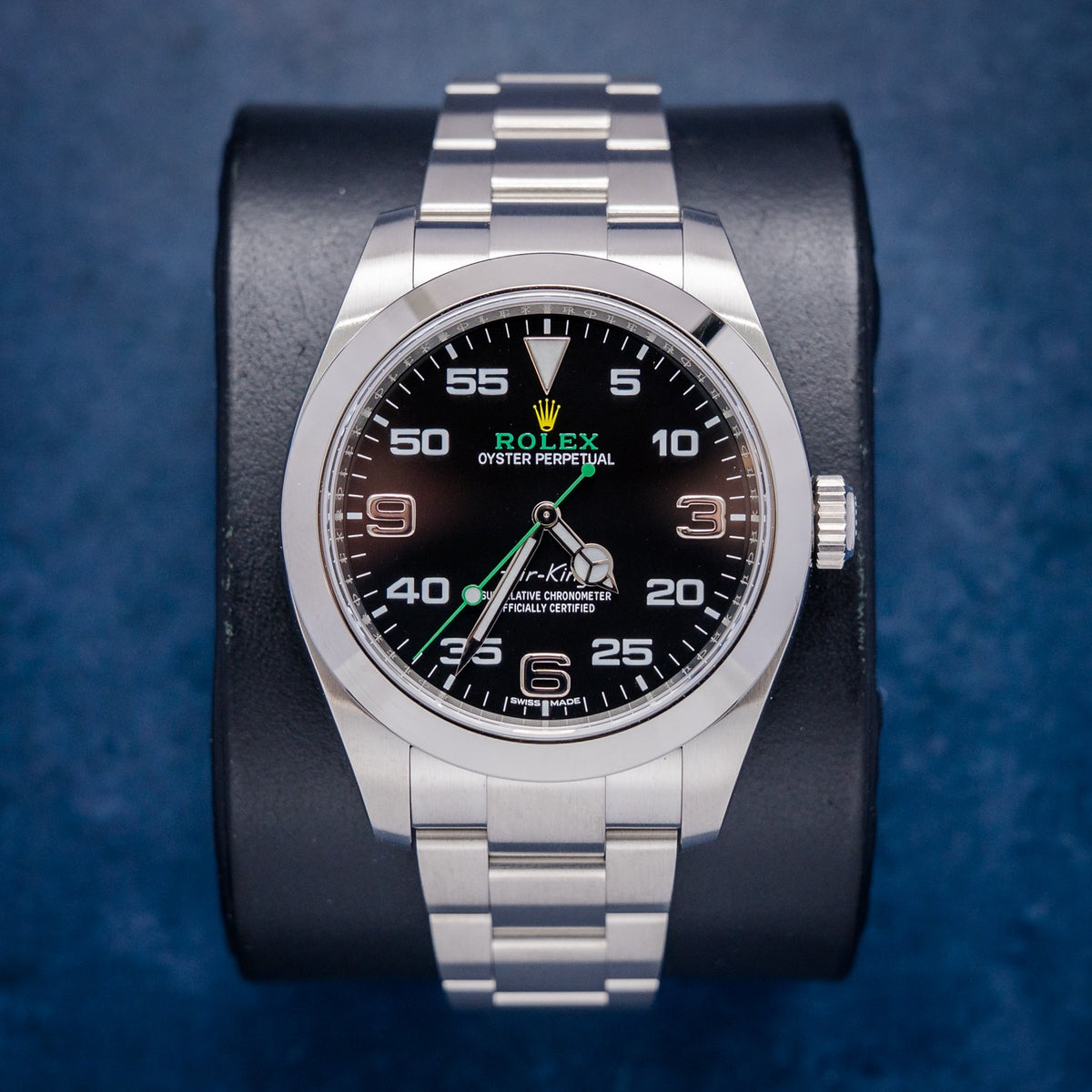 Rolex Air-King 116900 Steel Black Dial – front