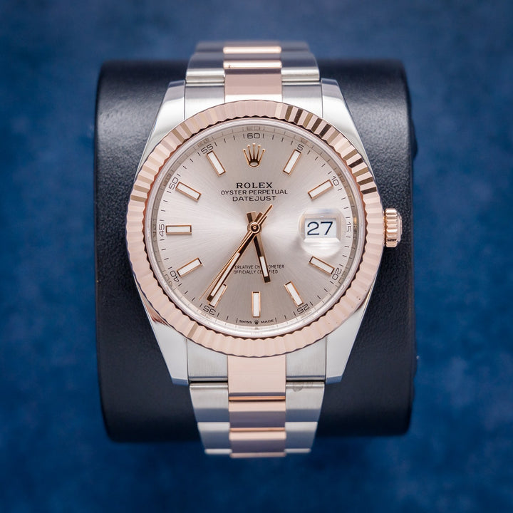 Rolex Datejust 126331 Steel & Rose Gold – front