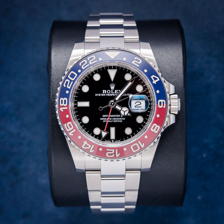 Rolex GMT-Master II 126710BLRO Ceramic – front