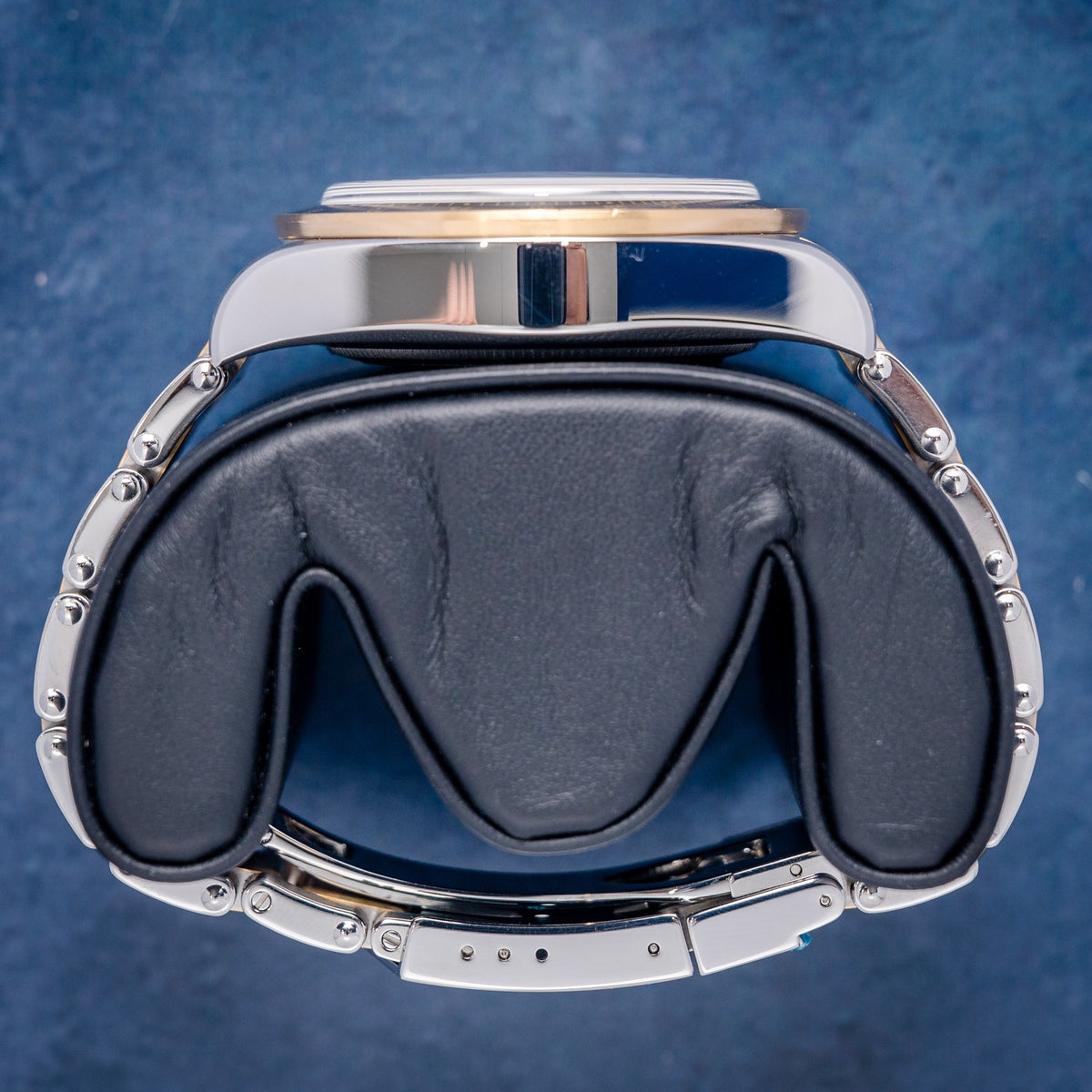 Tudor Black Bay M79363N Steel & Yellow Gold Champagne Dial – caseback