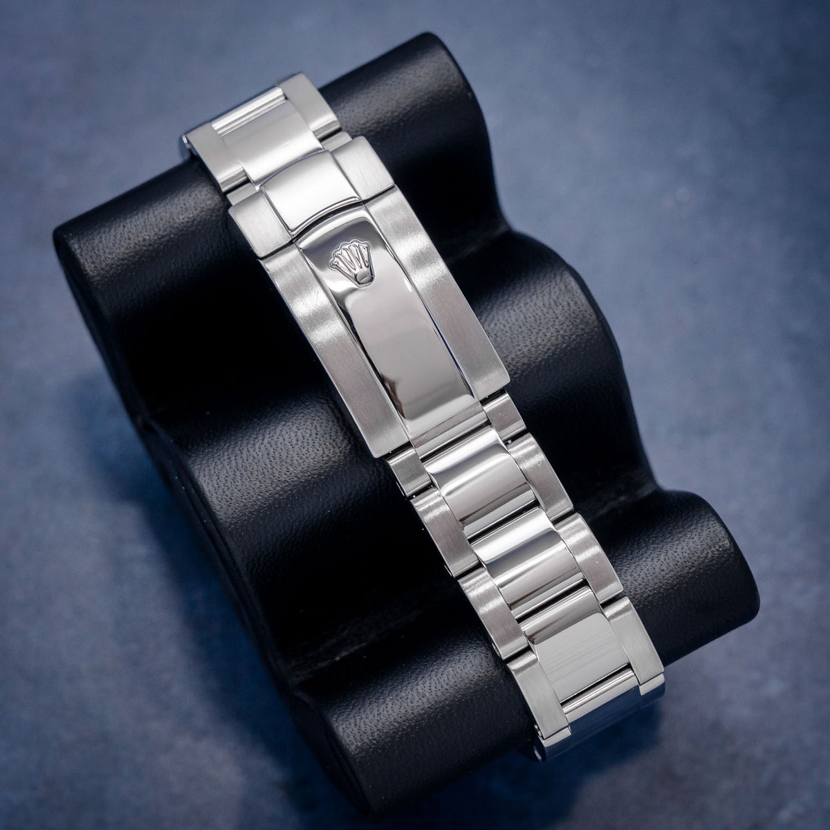 Rolex Datejust II 116334 Steel & White Gold Black Index Dial – clasp