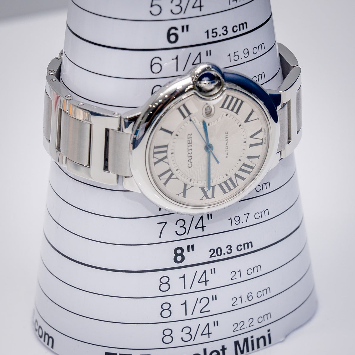 Cartier Ballon Bleu 214100QX Steel – box & papers