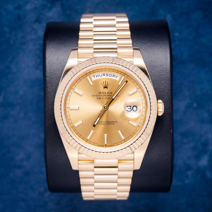 Rolex Day-Date 228238 Yellow Gold – front