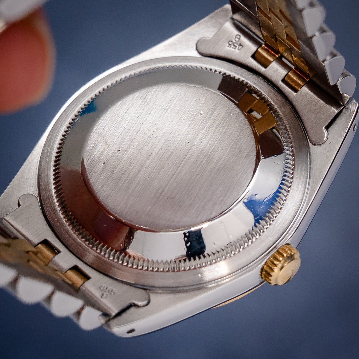 Rolex Datejust 16233 Steel & Yellow Gold Champagne Diamond Dial – bracelet