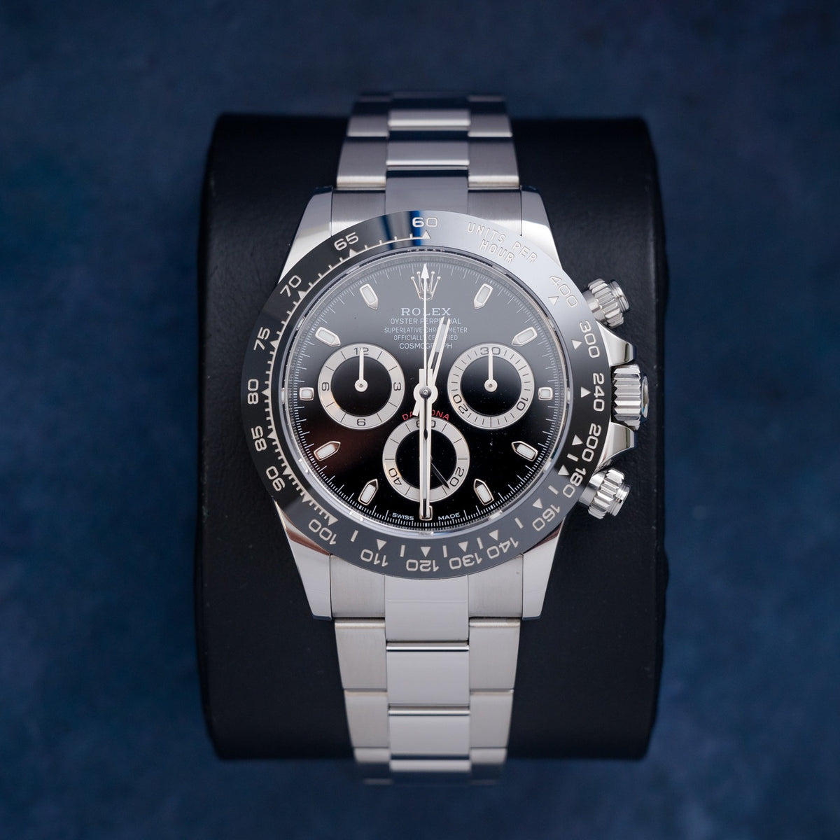 Rolex Daytona 116500LN Ceramic Ceramic Black Dial – front