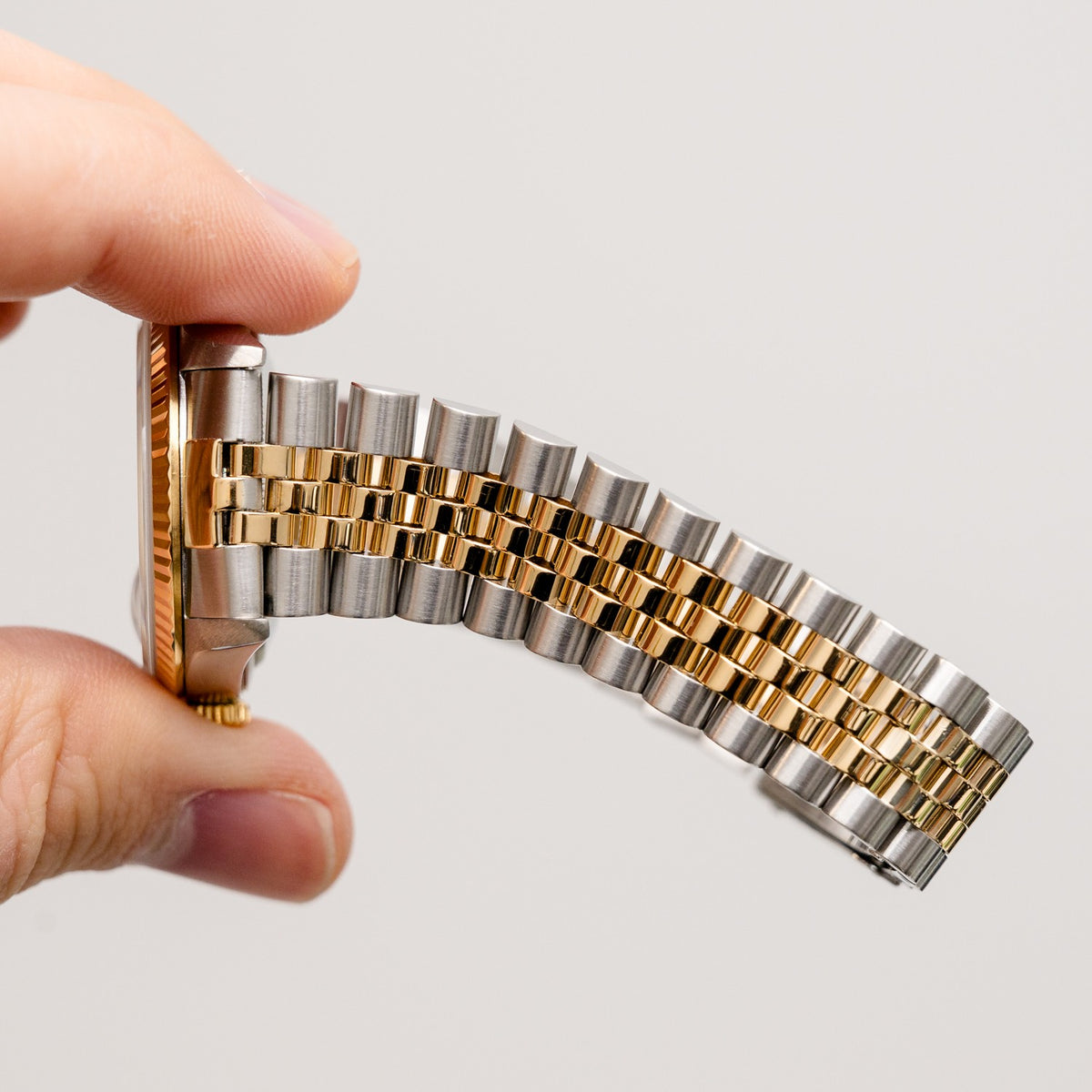 Rolex Datejust 16233 Steel & Yellow Gold – dial close-up