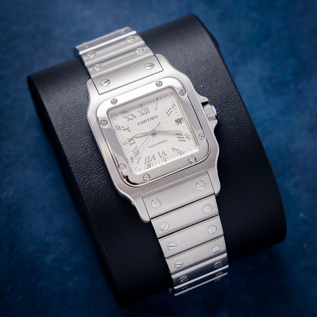 Cartier Santos Galbee 2319 / W20055D6 – dial close-up