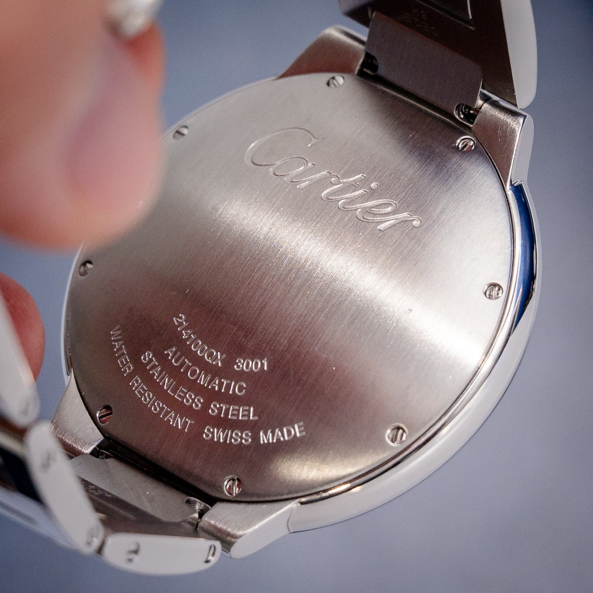Cartier Ballon Bleu 214100QX Steel – bracelet