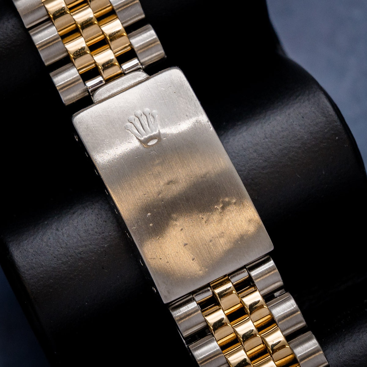 Rolex Turn-O-Graph 16253 w/ Holes on 75% Jubilee Steel & Yellow Gold – side