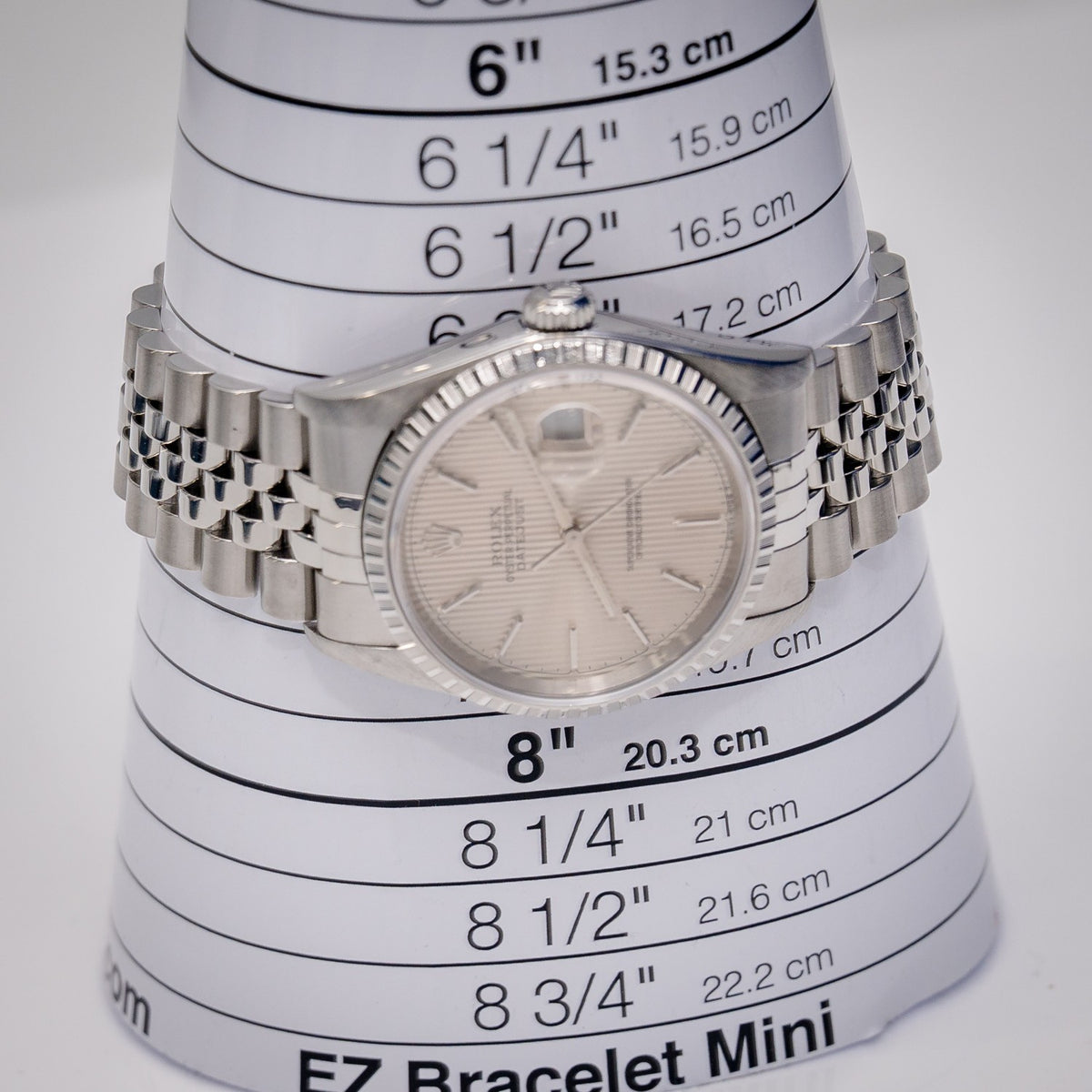 Rolex Datejust 16220 Steel – detail